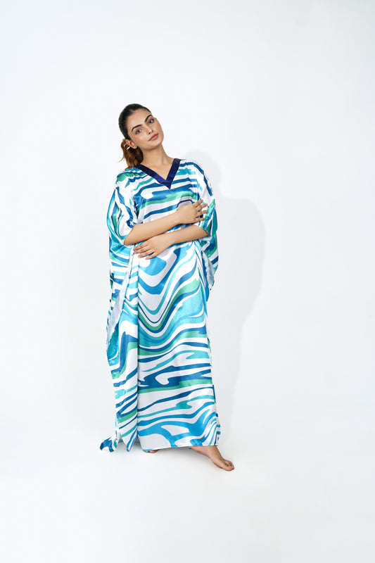 Vittorian bliss Elegance Caftan is very forgiving and loose fitting for maximum comfort and best wear. To choose your favourite colour from vittorian bliss caftan range so might find yourself buying one in each colour option.