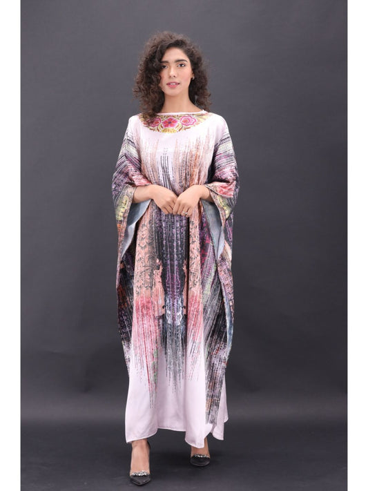 Vittorian bliss Mystique Caftan is very forgiving and loose fitting for maximum comfort and best wear. To choose your favourite colour from vittorian bliss caftan range so might find yourself buying one in each colour option.