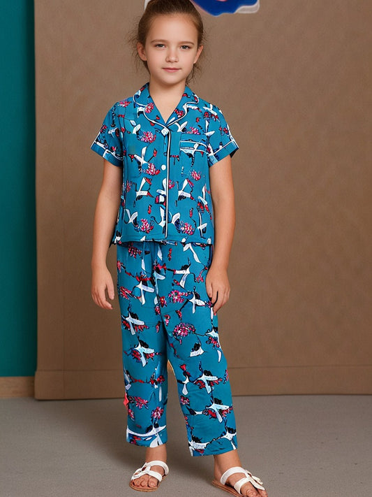 Kids klub cozy sleepwear breathable & light weight pajama set
