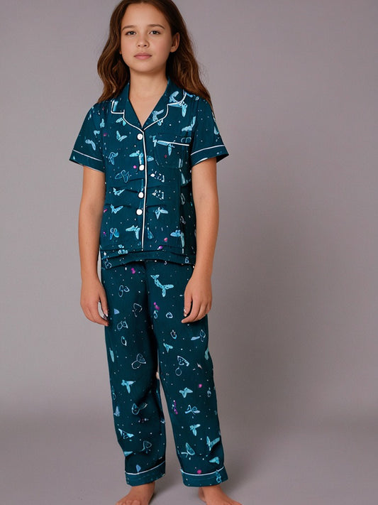 Kids klub cozy sleepwear breathable & light weight pajama set