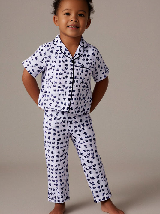 Kids klub cozy sleepwear breathable & light weight pajama set