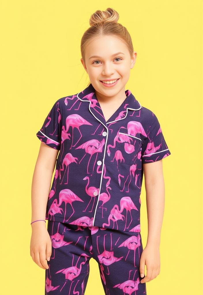 Kids klub cozy sleepwear breathable & light weight pajama set