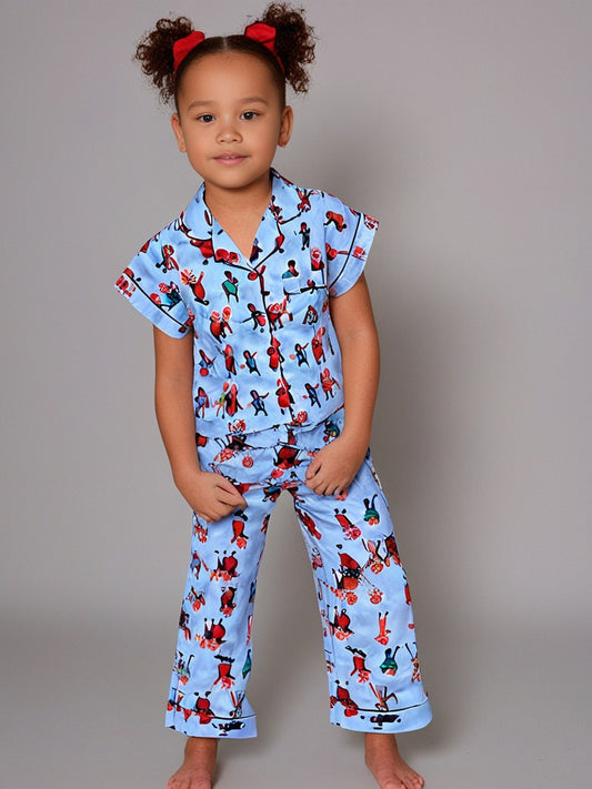 Kids klub cozy sleepwear breathable & light weight pajama set
