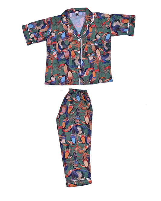 Kids klub cozy sleepwear breathable & light weight pajama set