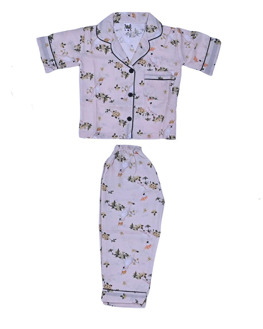 Kids klub cozy sleepwear breathable & light weight pajama set