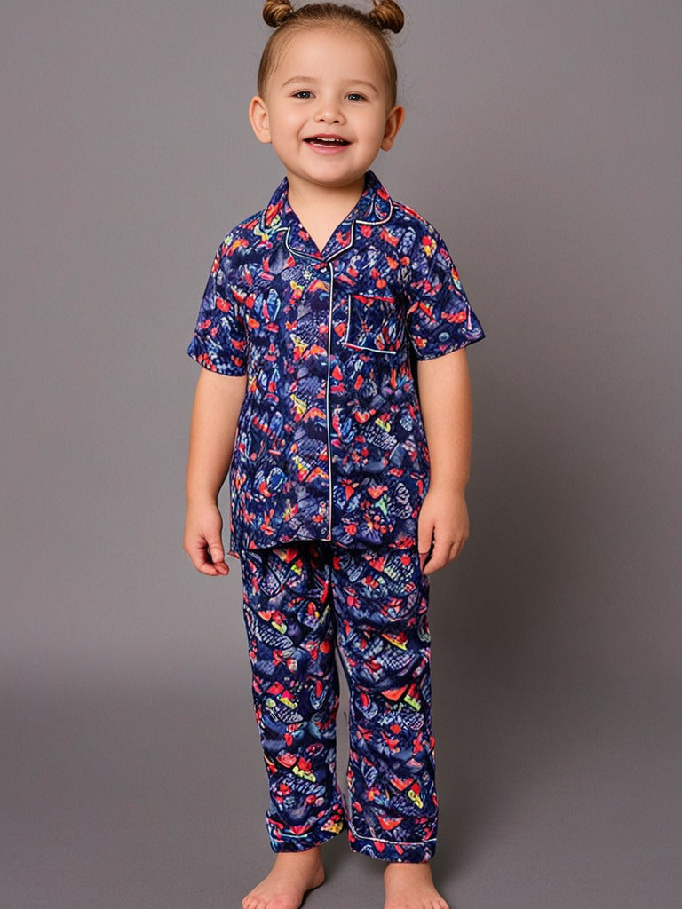 Kids klub cozy sleepwear breathable & light weight pajama set