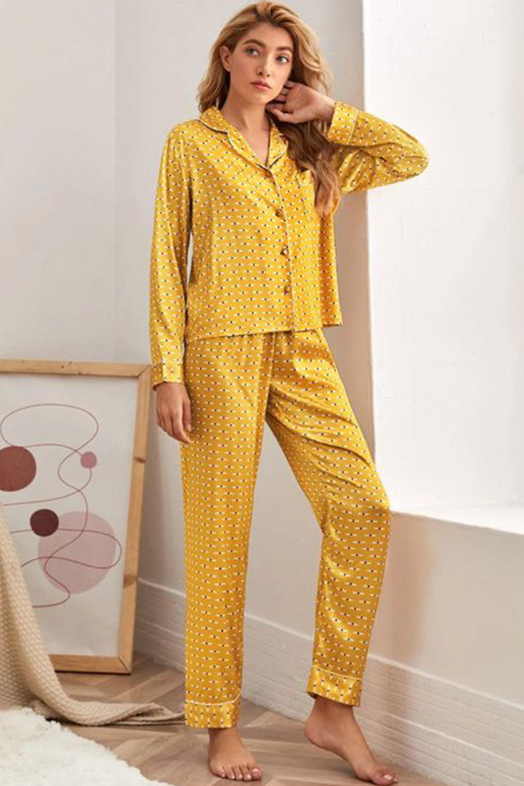Studio By Arj Silky Satin Soft Pajama Set for Relaxed Nights