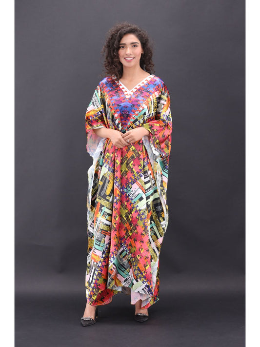Vittorian bliss Elegance Caftan is very forgiving and loose fitting for maximum comfort and best wear. To choose your favourite colour from vittorian bliss caftan range so might find yourself buying one in each colour option.