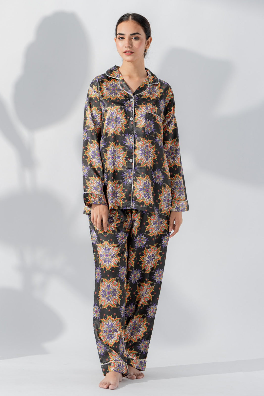 Iqra Usmaani Enchanted Dreams Nightwear 2 pcs nightwear/sleepwear night suit