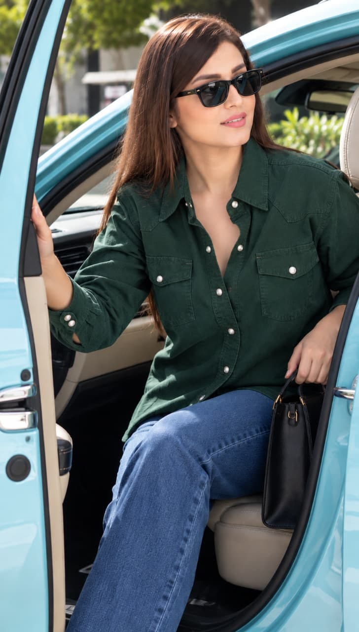 Perfect for Cold Weather.100% Cotton 8Oz. Double-Sided Brushed Chamois Super Soft, Warm Women Shirt