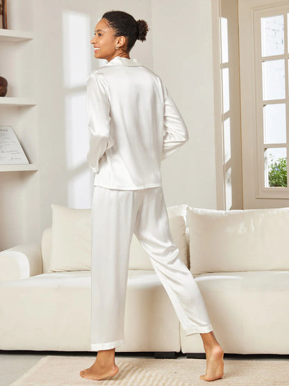 Bella de Fashion Batch-3 Chic Choices Satin Silk Plain Pajama Set