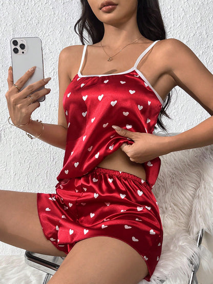 Rachel Lingerie Store Episode-2 Sweet Deram Heart print Cami set 2026