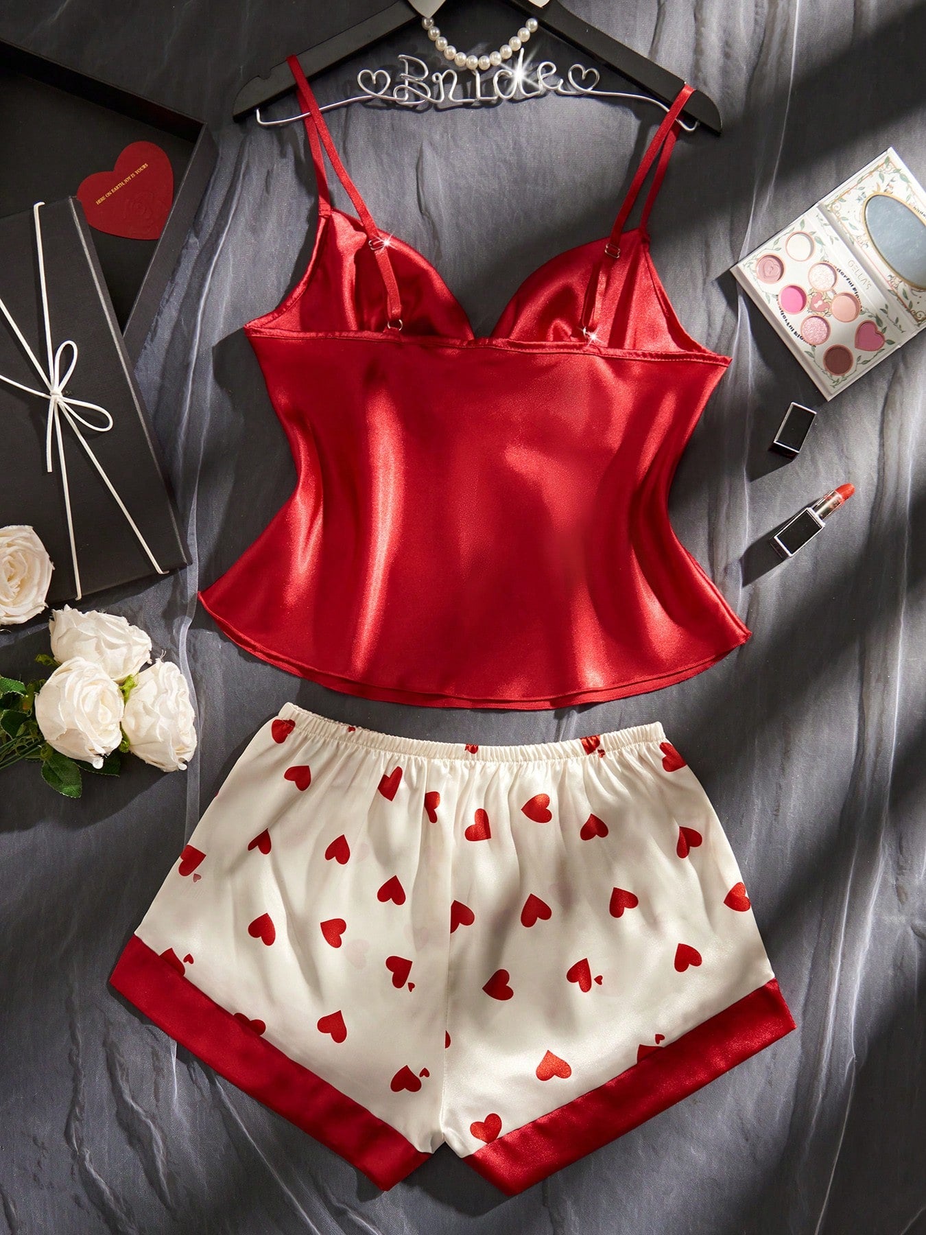 Rachel Lingerie Store Episode-2 Sweet Deram Heart print Cami set 2026