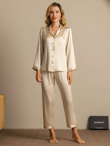 Bella de Fashion Batch-3 Chic Choices Satin Silk Plain Pajama Set