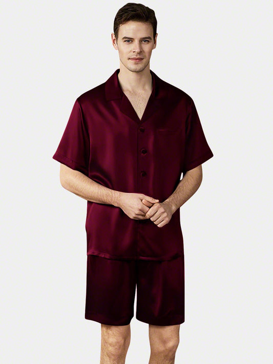 Sebastian-COMFORT PLUS-Men's pajama set short length. Perfect for All Day & Night Comfort.