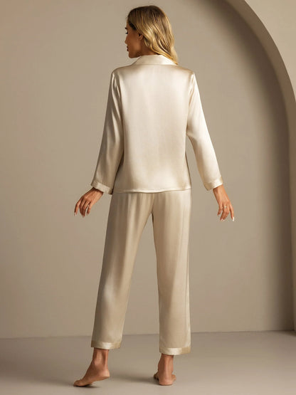 Bella de Fashion Batch-3 Chic Choices Satin Silk Plain Pajama Set
