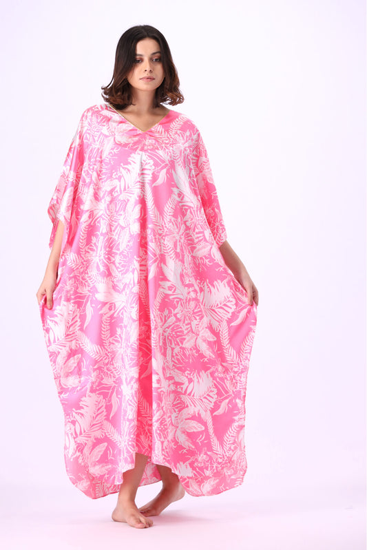 Studio By Arj women Silky Satin caftan lounge wear / nightwear