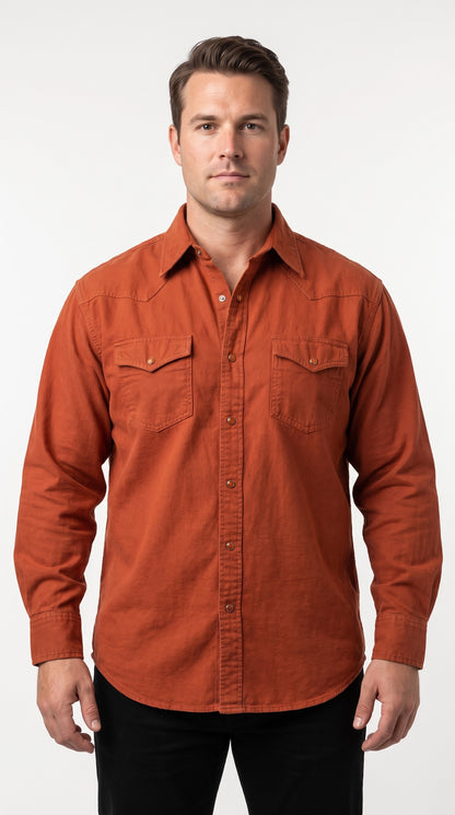 Winter Soft Comfort Chamois Shirt 100% cotton both side brush 8 Oz.
