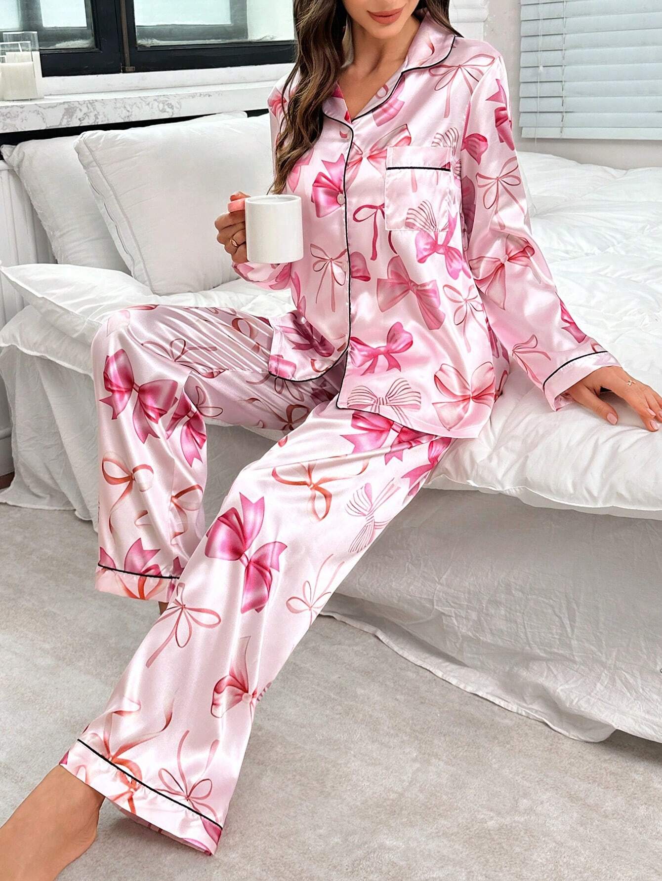 Bibiana silk PJ Season -1 This fabric is specially designed for women. It is very comfortable and ideal for a calm and peaceful night’s sleep, and it comes with a warranty covering everything