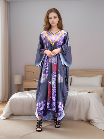 Vittorian Bliss Flowing Caftan is very forgiving and loose fitting for maximum comfort and best wear. To choose your favourite colour from vittorian bliss caftan range so might find yourself buying one in each colour option.