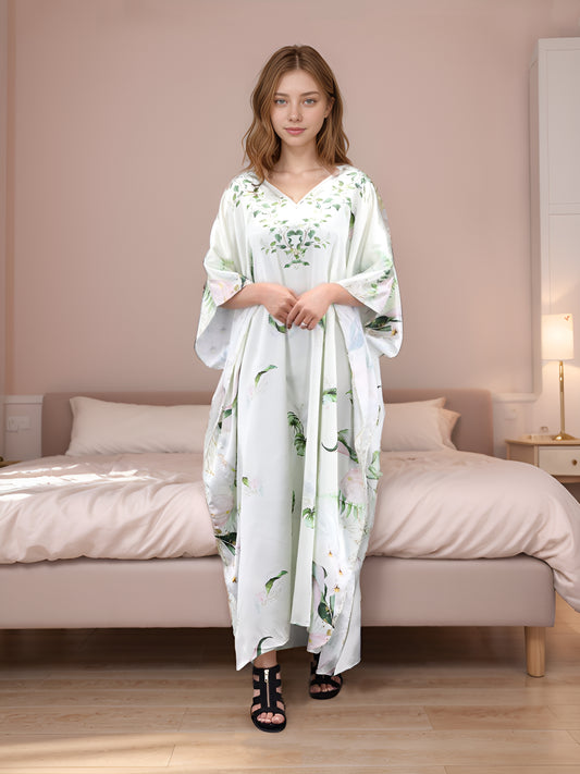 Vittorian bliss Serenity Caftan is very forgiving and loose fitting for maximum comfort and best wear. To choose your favourite colour from vittorian bliss caftan range so might find yourself buying one in each colour option.