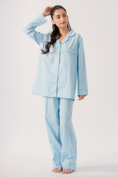 Marium Malik Chic Nightwear Set Super Soft 100% Cotton Nightwear For Women