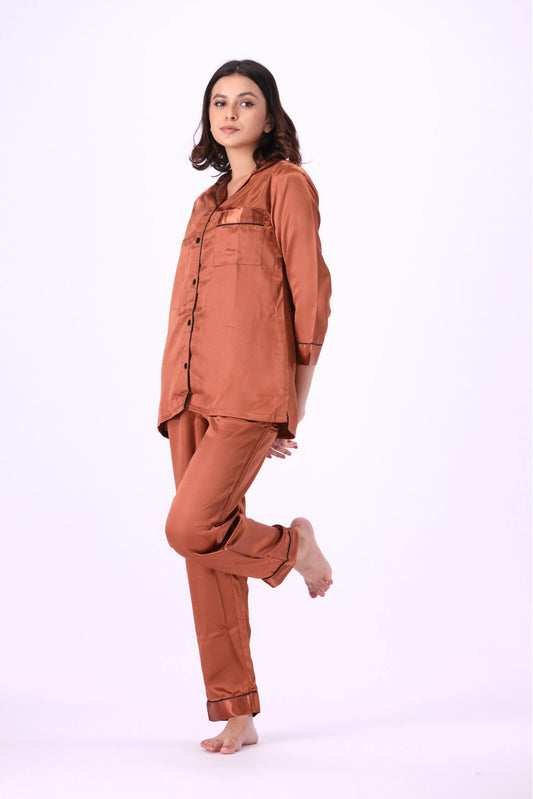 Valerie Nightwear Chapter-5 Premium Quality with a soft touch, comfortable loose fit pajama set