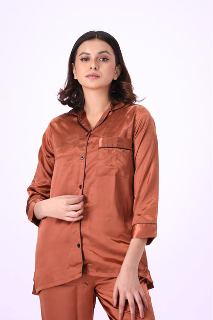 Valerie Nightwear Chapter-5 Premium Quality with a soft touch, comfortable loose fit pajama set