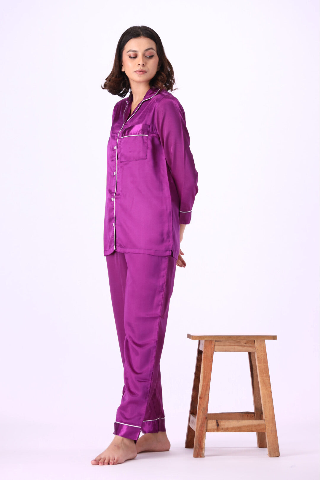 Valerie Nightwear Chapter-5 Premium Quality with a soft touch, comfortable loose fit pajama set