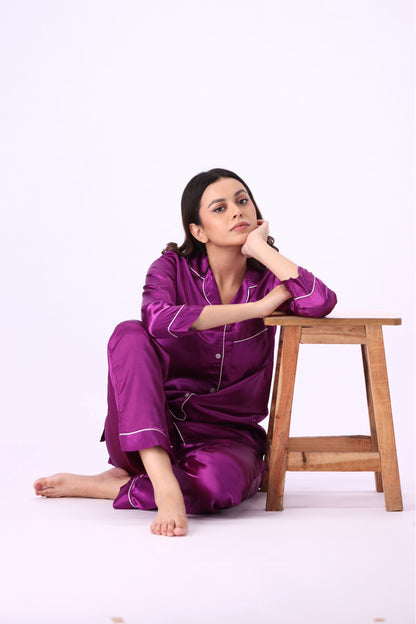 Valerie Nightwear Chapter-5 Premium Quality with a soft touch, comfortable loose fit pajama set