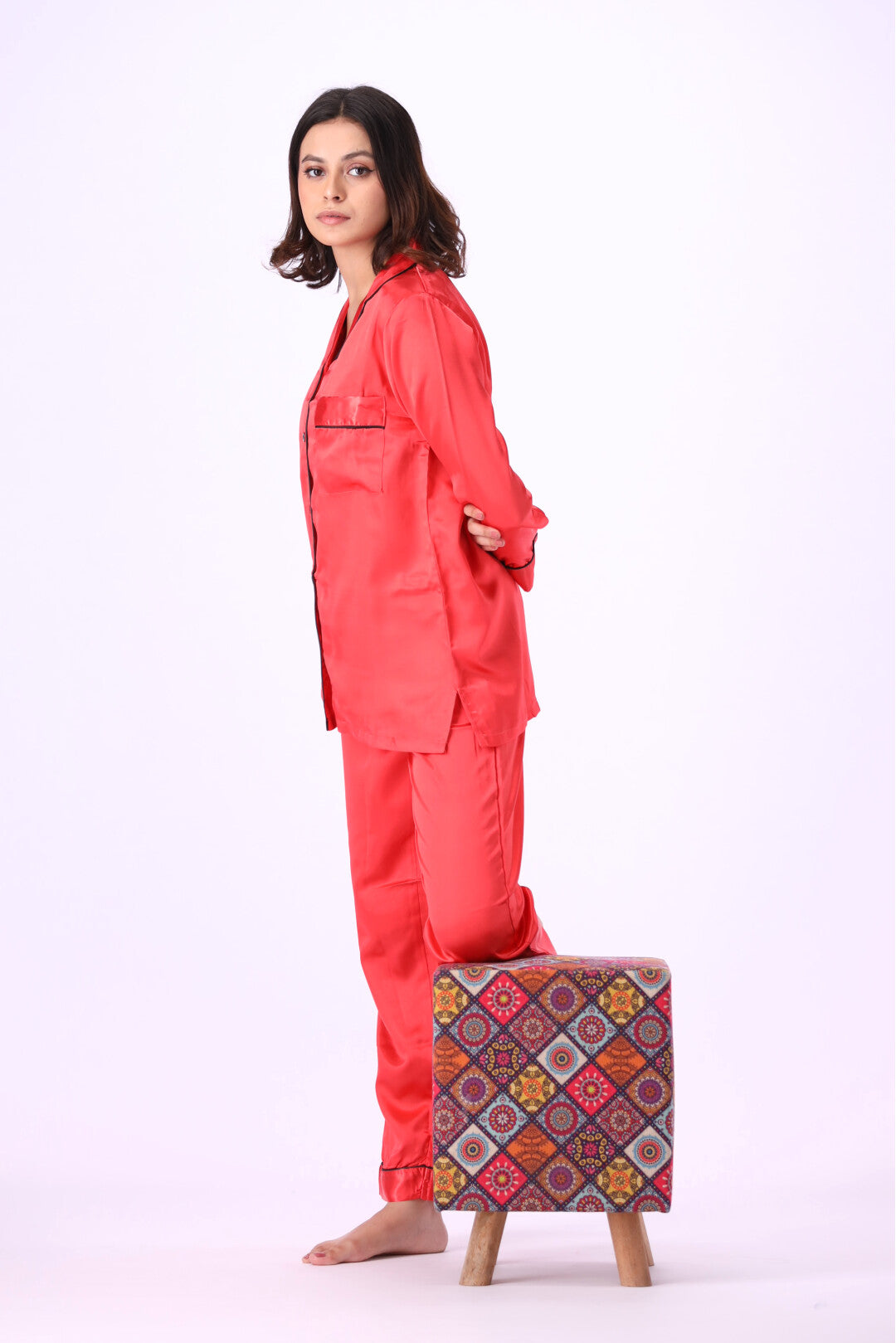 Valerie Nightwear Chapter-5 Premium Quality with a soft touch, comfortable loose fit pajama set