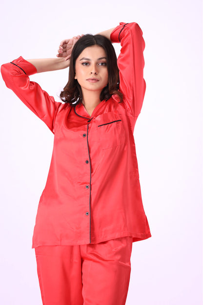 Valerie Nightwear Chapter-5 Premium Quality with a soft touch, comfortable loose fit pajama set