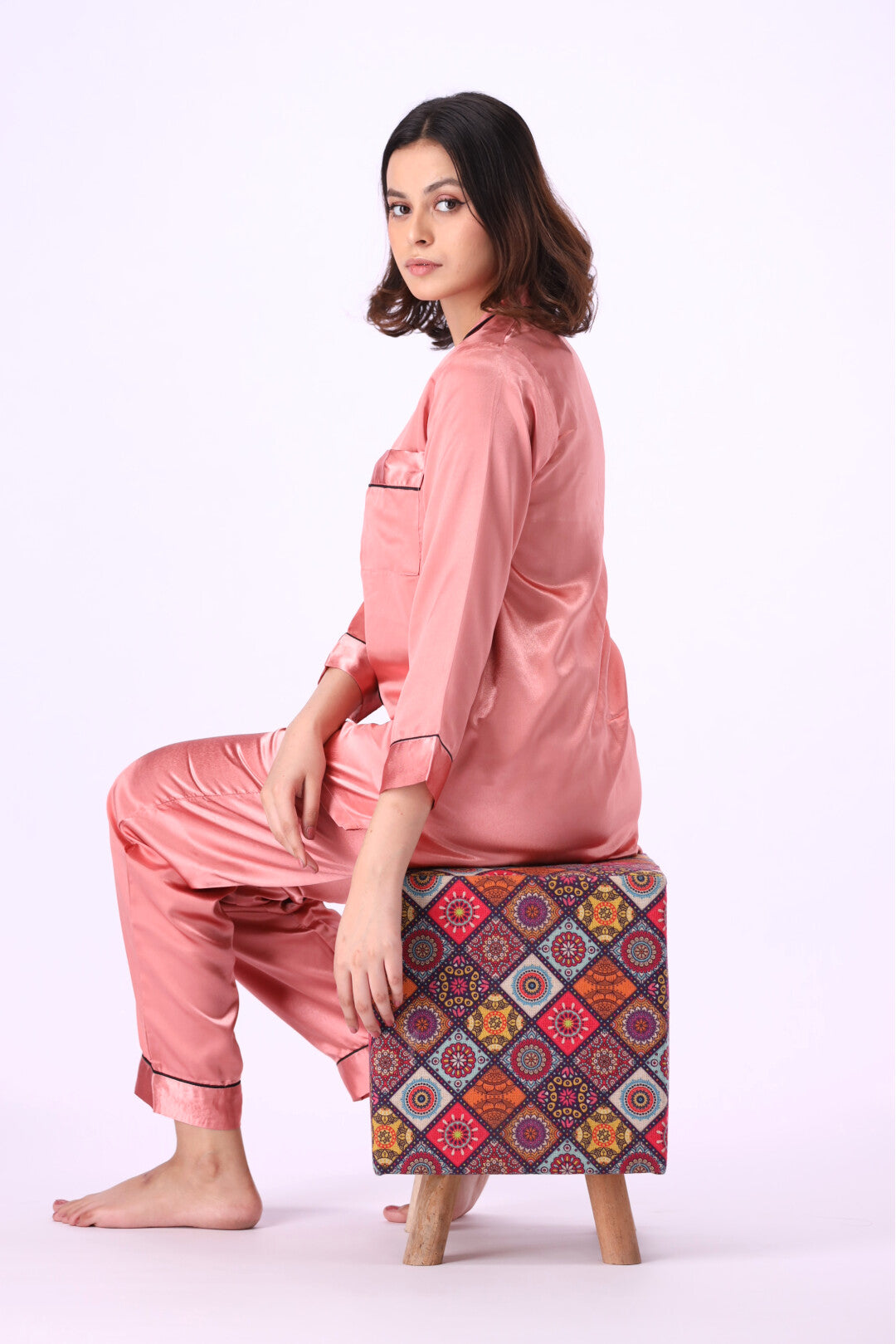 Valerie Nightwear Chapter-5 Premium Quality with a soft touch, comfortable loose fit pajama set