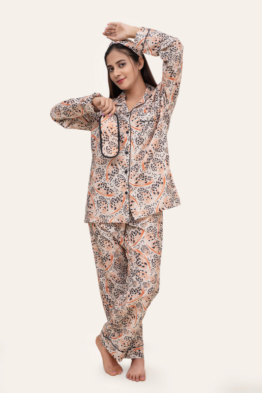 Javeria Junaid Moisture, Wicking, breathable, lightweight fabric Pajama Set