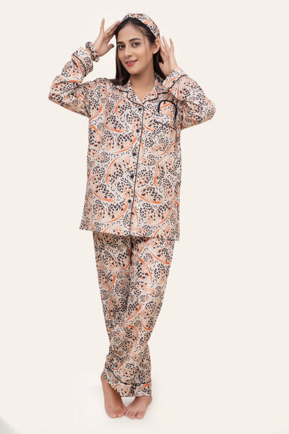 Javeria Junaid Moisture, Wicking, breathable, lightweight fabric Pajama Set