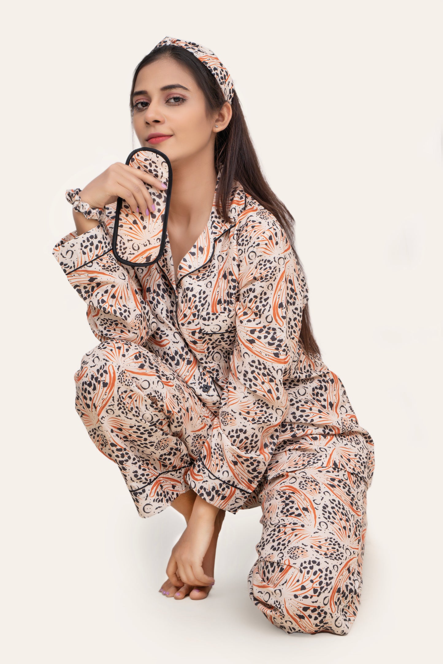 Javeria Junaid Moisture, Wicking, breathable, lightweight fabric Pajama Set