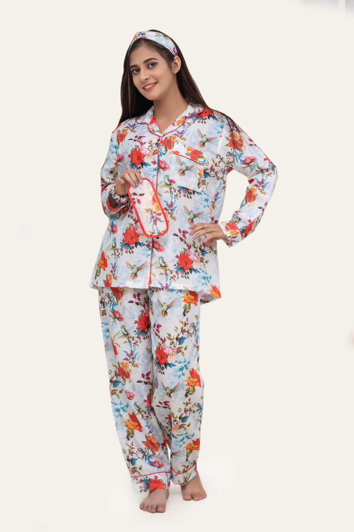 Javeria Junaid Moisture, Wicking, breathable, lightweight fabric Pajama Set