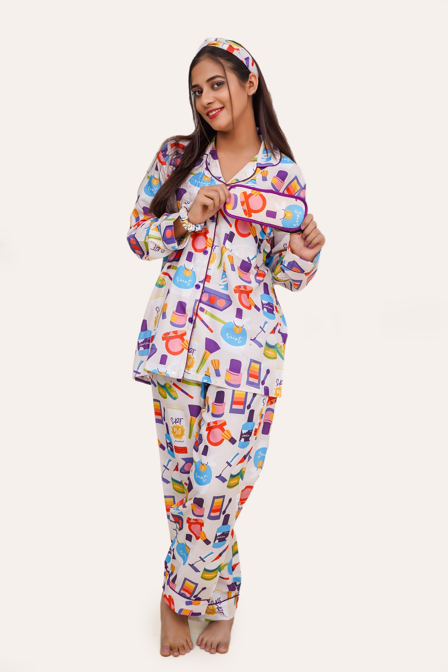 Javeria Junaid Moisture, Wicking, breathable, lightweight fabric Pajama Set