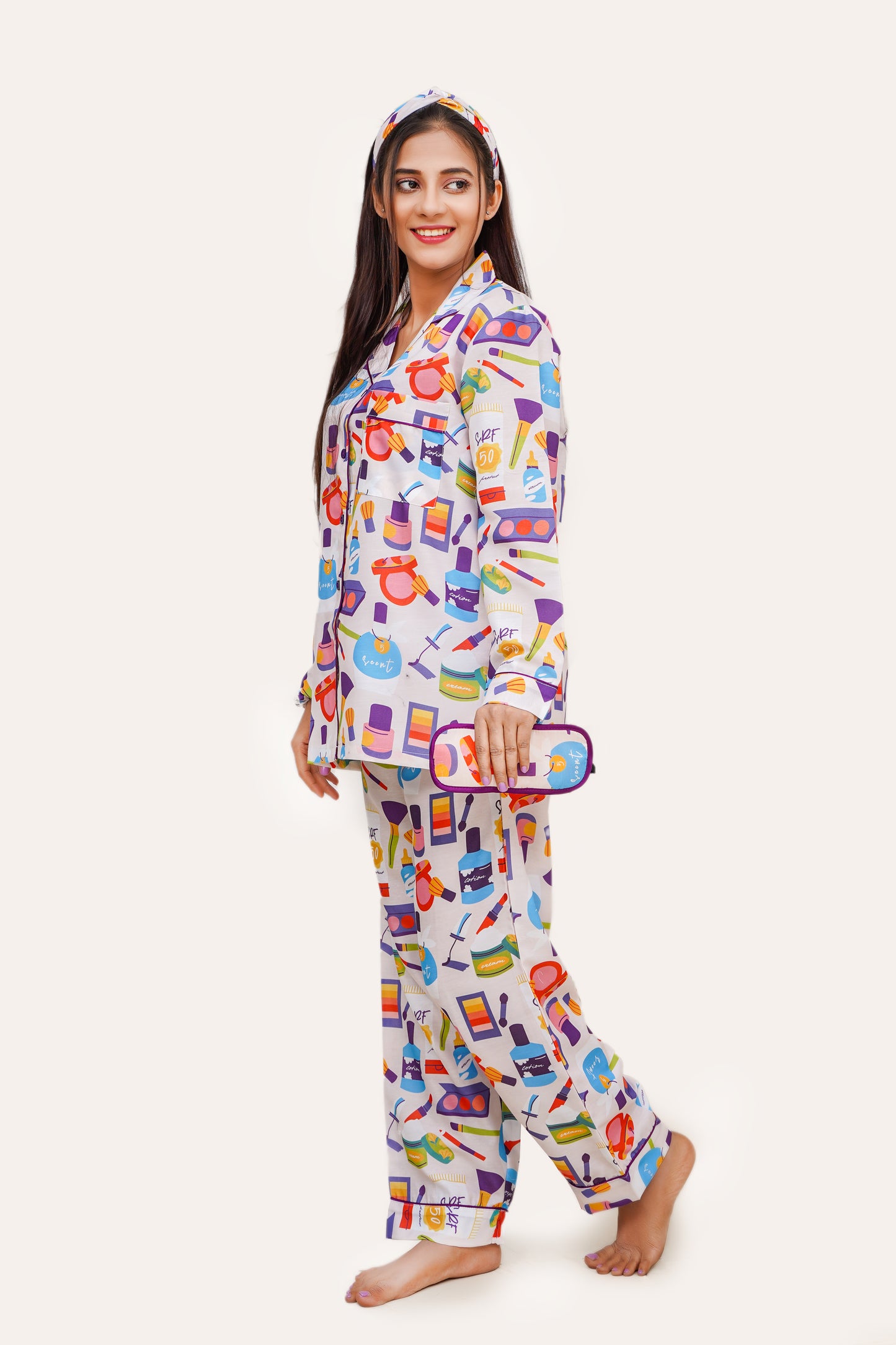 Javeria Junaid Moisture, Wicking, breathable, lightweight fabric Pajama Set