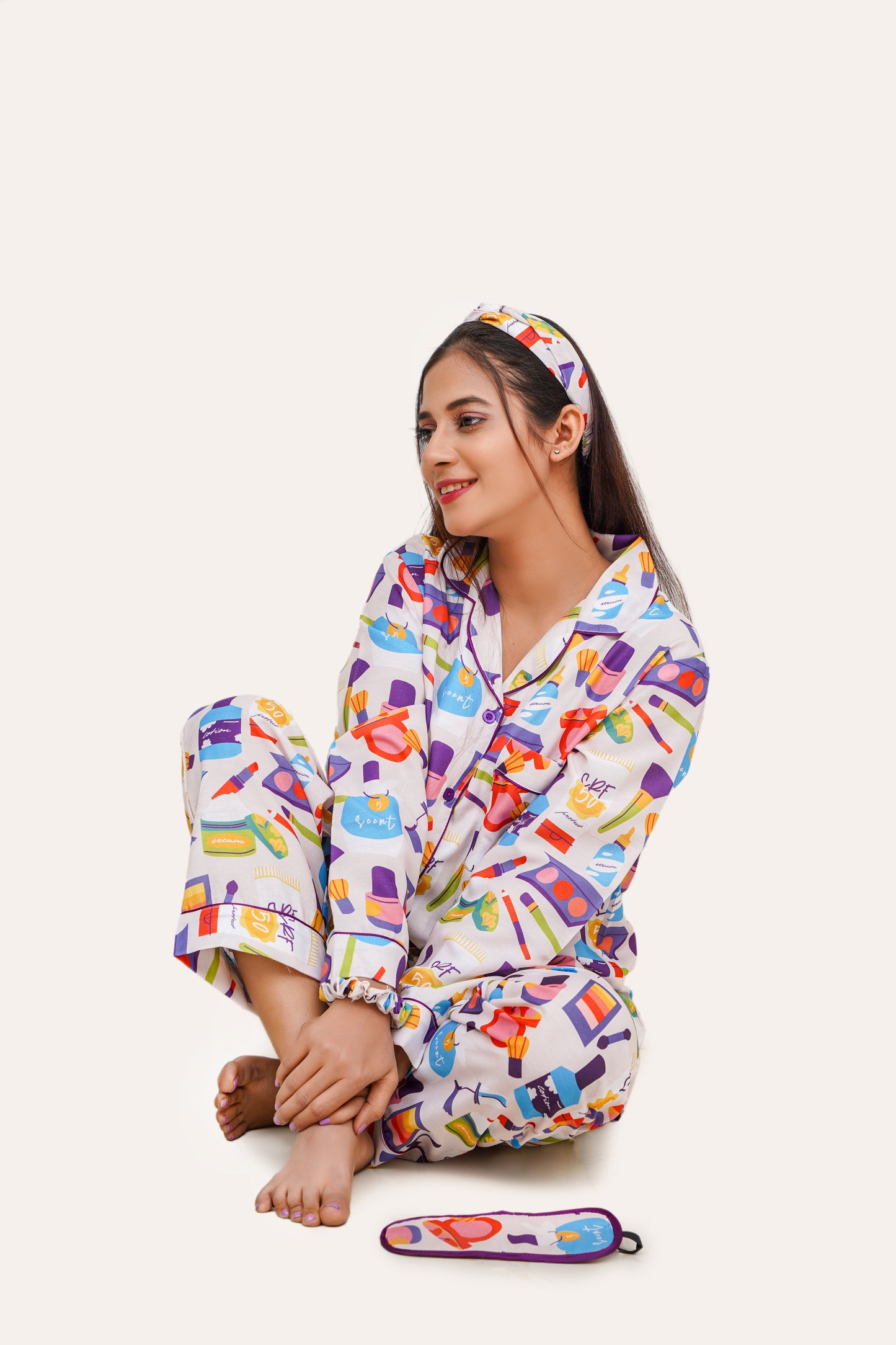 Javeria Junaid Moisture, Wicking, breathable, lightweight fabric Pajama Set