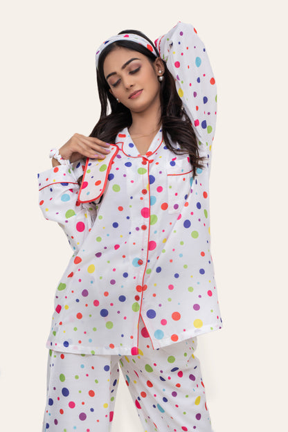 Javeria Junaid Moisture, Wicking, breathable, lightweight fabric Pajama Set