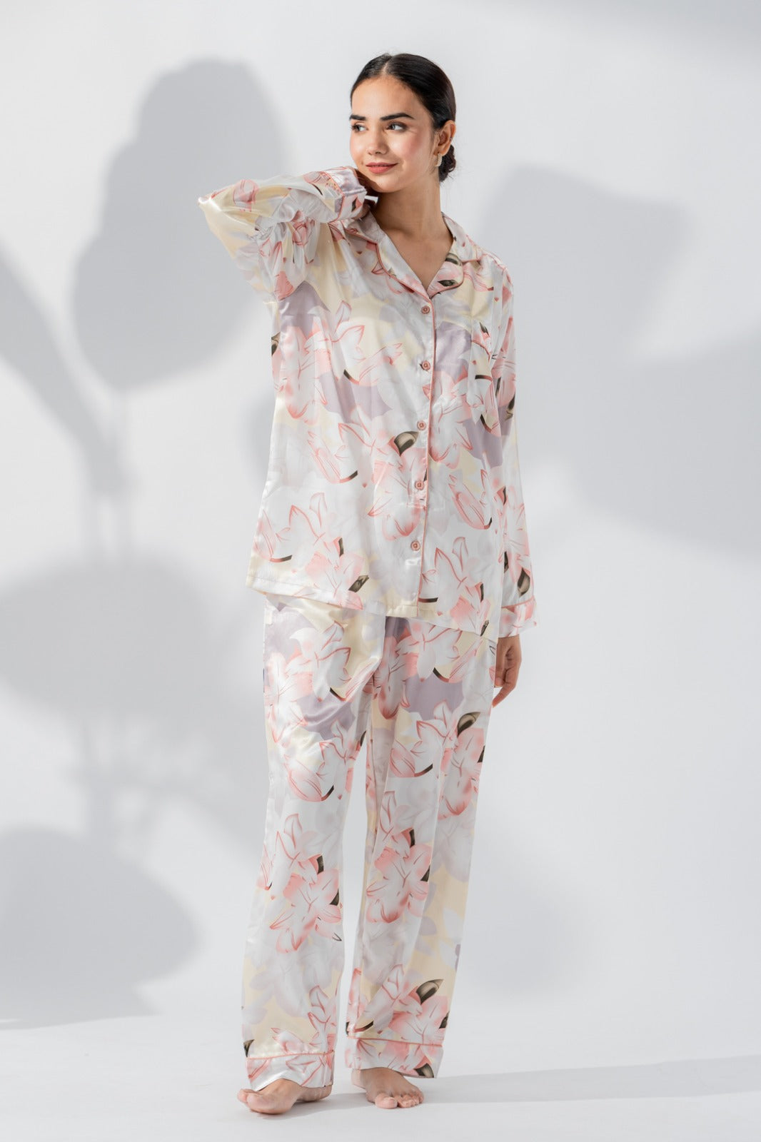 Iqra Usmaani Relaxed Sleepwear 2 pcs nightwear/sleepwear night suit