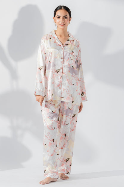 Iqra Usmaani Relaxed Sleepwear 2 pcs nightwear/sleepwear night suit