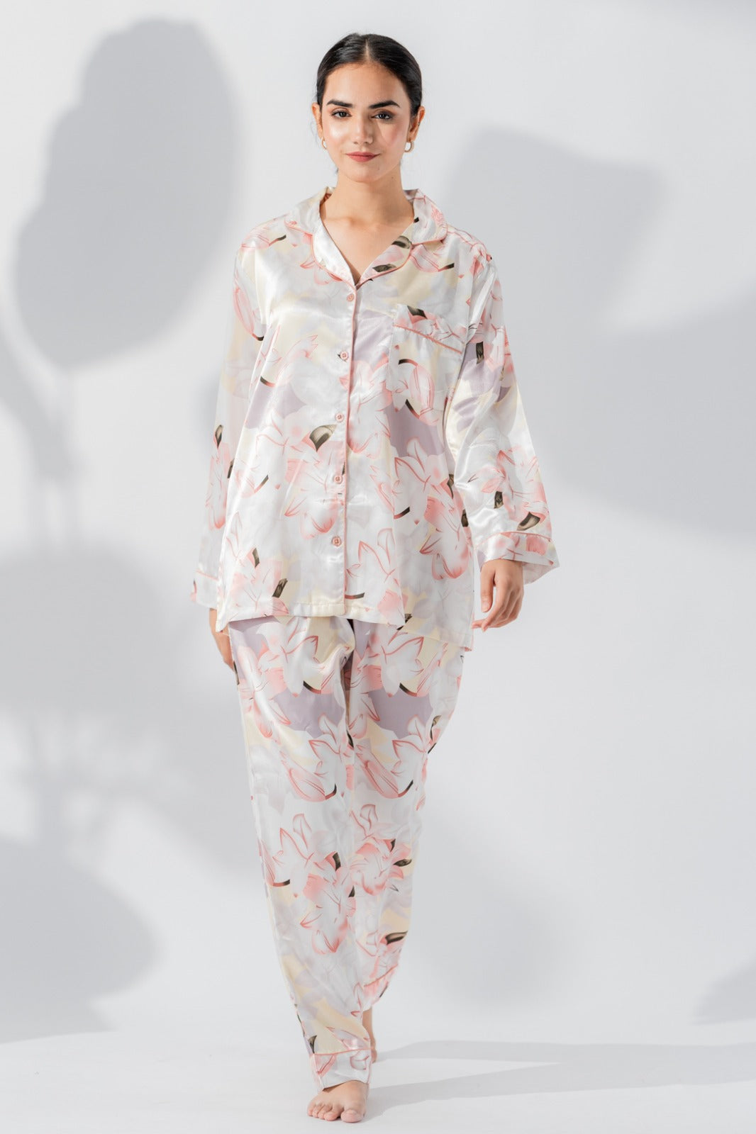 Iqra Usmaani Relaxed Sleepwear 2 pcs nightwear/sleepwear night suit