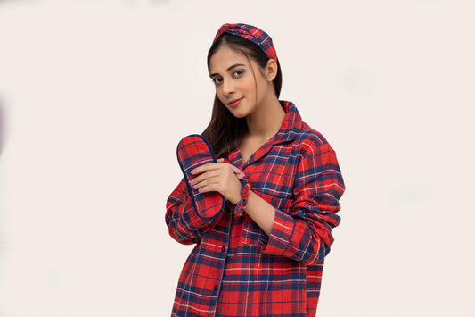 Studio By Arj Women Light Weight Cotton Flannel 100% Cotton Both Side Brush Wearing Warm