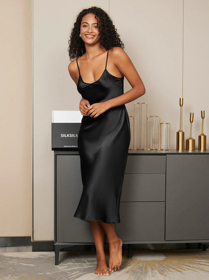 Lora Dreams Version-2 Best Sleepwear Spaghetti Strap long chemise / gown