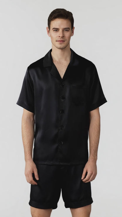 Sebastian-COMFORT PLUS-Men's pajama set short length. Perfect for All Day & Night Comfort.