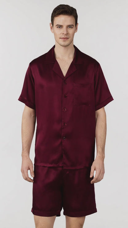 Sebastian-COMFORT PLUS-Men's pajama set short length. Perfect for All Day & Night Comfort.