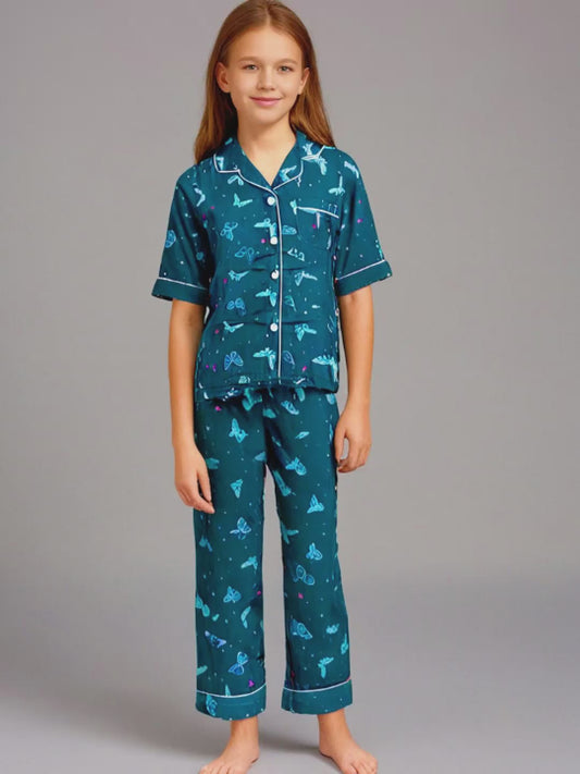 Kids klub cozy sleepwear breathable & light weight pajama set