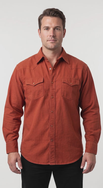 Winter Soft Comfort Chamois Shirt 100% cotton both side brush 8 Oz.
